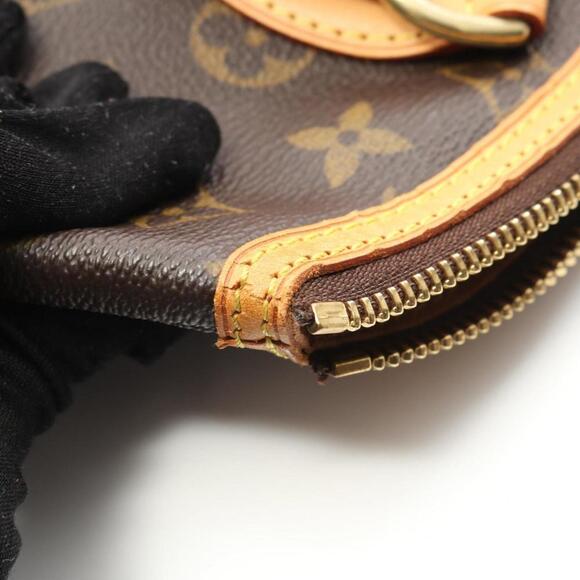 LOUIS VUITTON Brown Monogram Leather Lockit Bag - Picture 10 of 11